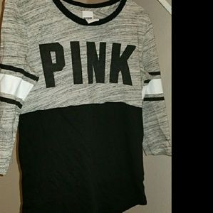 Pink half sleeve tee